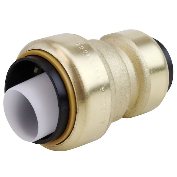 1 In. Brass Push-to-Connect X 3/4 In. Push-to-Connect Reducer Coupling